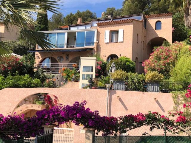 Logement Zen Sur La Colline Aux Mimosas Hyères Exterior foto